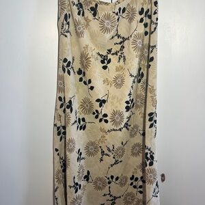 Floral Print Sleeveless Dress